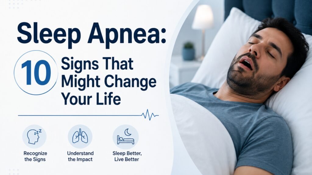 Sleep Apnea: 10 Signs That Might Change Your Life